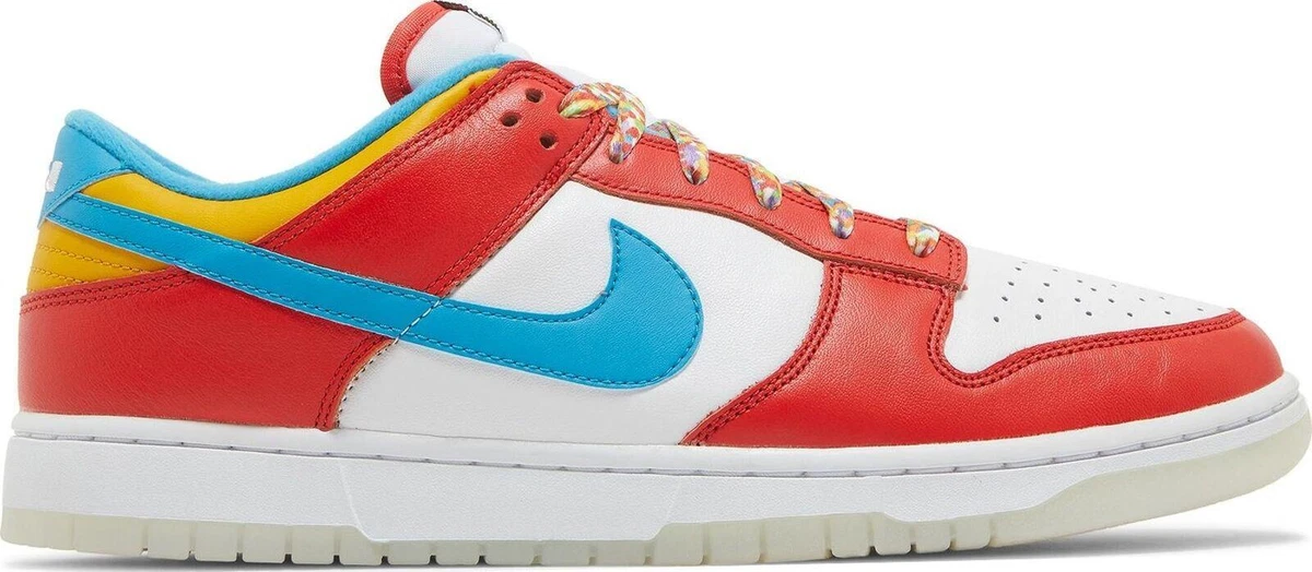 Nike Dunk Low x LeBron James x Fruity Pebbles Red for Sale