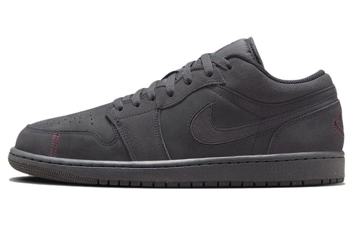 JORDAN 1 Low Se Craft Dark Smoke Grey Varsity Red FD8635-001