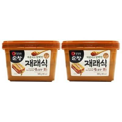 2x500g CJ Daesang Sunchang Sojabohnenpaste Doenjang Bohnenpaste