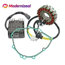 FOR 2003-06 HONDA CBR 600 MAGNETO COIL STATOR+VOLTAGE REGULATOR RECTIFIER+GASKET