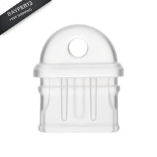 50 Pcs USB C Dust Plug Transparent Type C Cover Charging Port Caps White