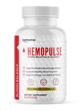 Hemopulse Blood Health Support Vitamins, Supplement - 60 Capsules