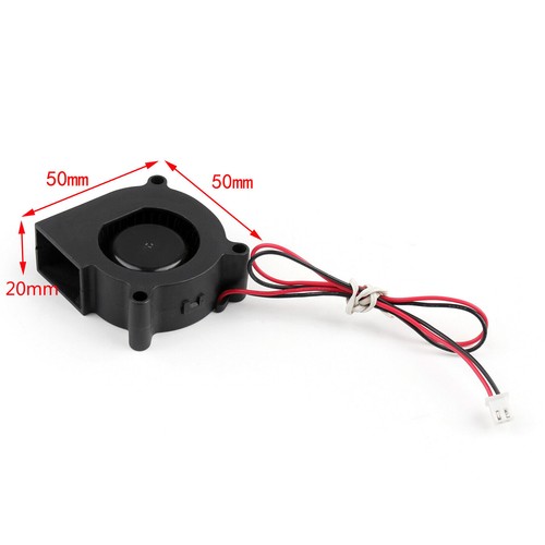 1x Brushless DC Cooling Blower Ventilateur 12V 5020s 50x50x20mm 0.18A Sleeve E3 - Zdjęcie 6 z 6