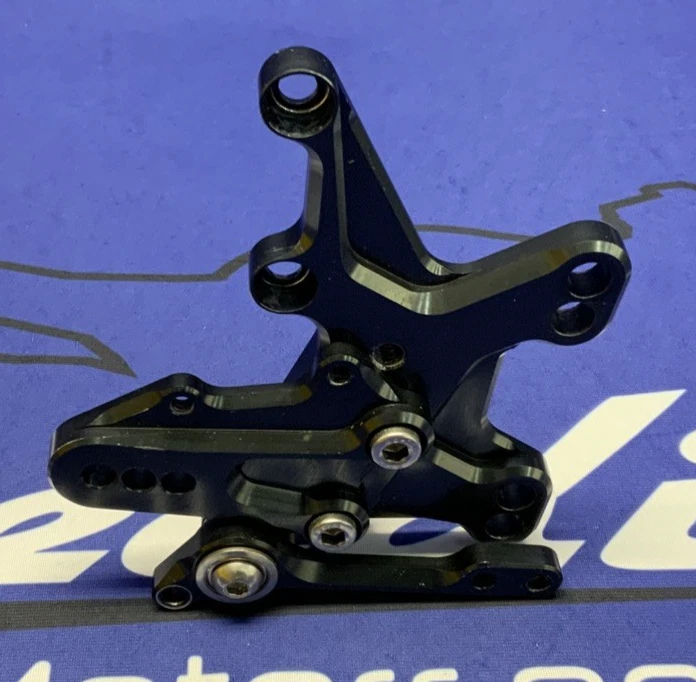 SatoRacing Rear Set Assembly (Reverse Shift) ZX-10R 2016-2020 K-ZX1016RSR-BK