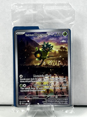 Teal Mask Ogerpon Sealed Promo Excellent #123