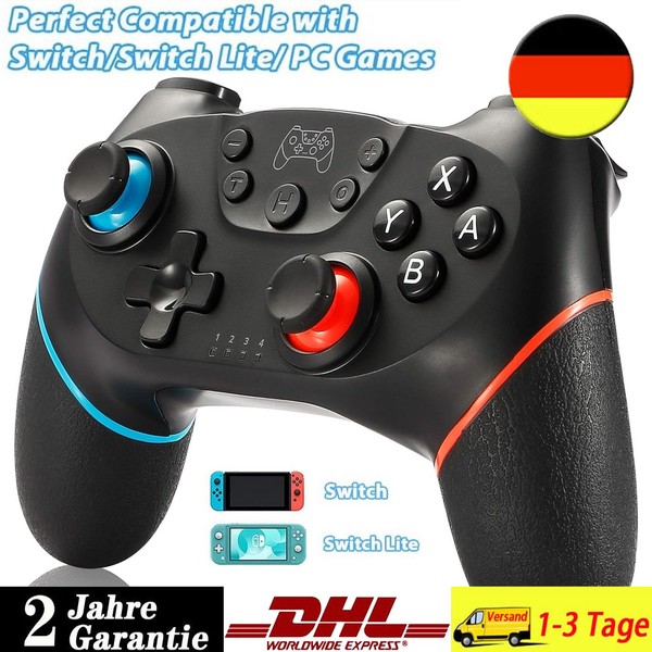 FüR Nintendo Switch/Oled Pro Bluetooth Wireless Vibration Controller Gamepad-image