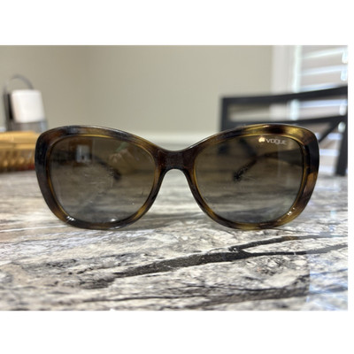 Vogue VO2943SB Butterfly Sunglasses Brown Tortoise Gradient Plastic 135mm