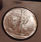 1987 American Silver Eagle 1 oz. .999 fine silver T277