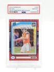 BO NIX 2024 DONRUSS OPTIC PREVIEW RED WAVE PRIZM ROOKIE #369 PSA 10 Q4244