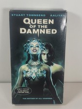 Queen of the Damned VHS 2002 Horror Vampire Aaliyah Bonus Footage Warner