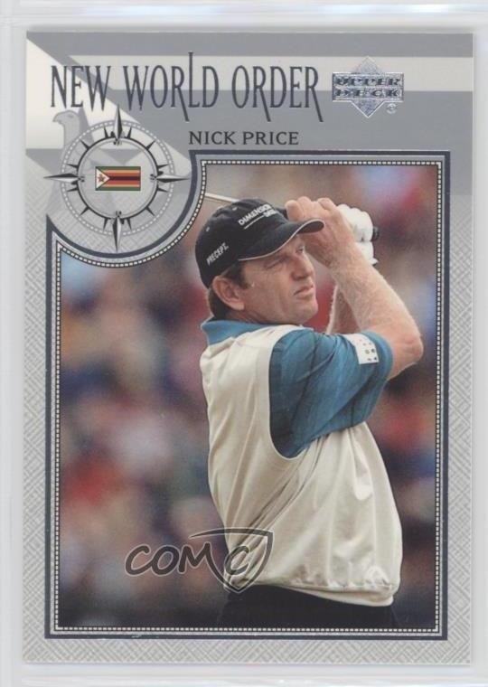 2002 Upper Deck New World Order Silver Nick Price #79 6ki