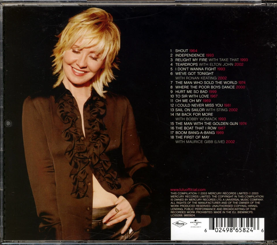 Lulu - The Greatest Hits - CD - neuwertig - Bild 2 von 2