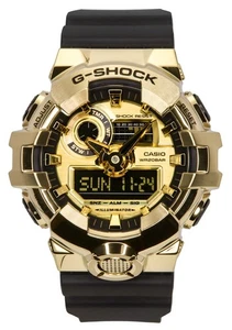 Casio Sport Quarzo Oro Quadrante Resina Cinghia GM-700G-9A Orologio da Uomo