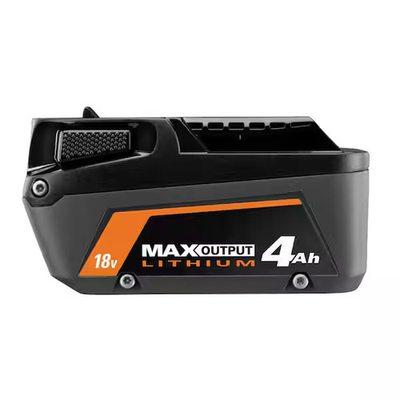 #ad NEW GENUINE Ridgid 18V AC840040 4.0Ah Li Ion MAX Output Battery w Fuel Gauge $49.99