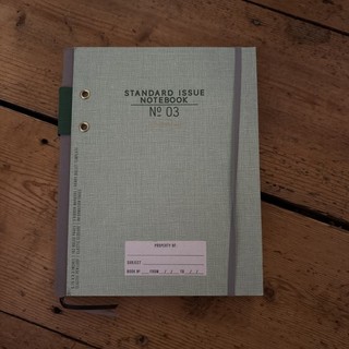 Designworks ink Standard Issue Notebook No3