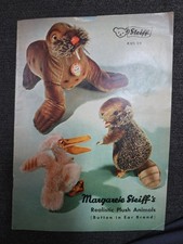 1959 Steiff Toy Animals Realistic Stuffed Toy Catalog. Kus 59 Margarite Steiff