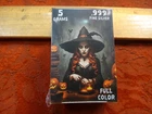 Pan Silver Company Colorized Witch Sealed 5 Grams .999 Fine Silver LE 1000