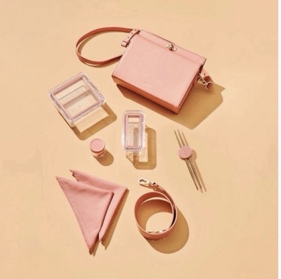 INKA the lunch kit Manuka (Tan) or Pink  TWO entire kits your choice of color. 