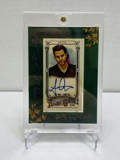 2025 Topps Allen & Ginter Skylar Astin Framed Auto Green Border SSP /50