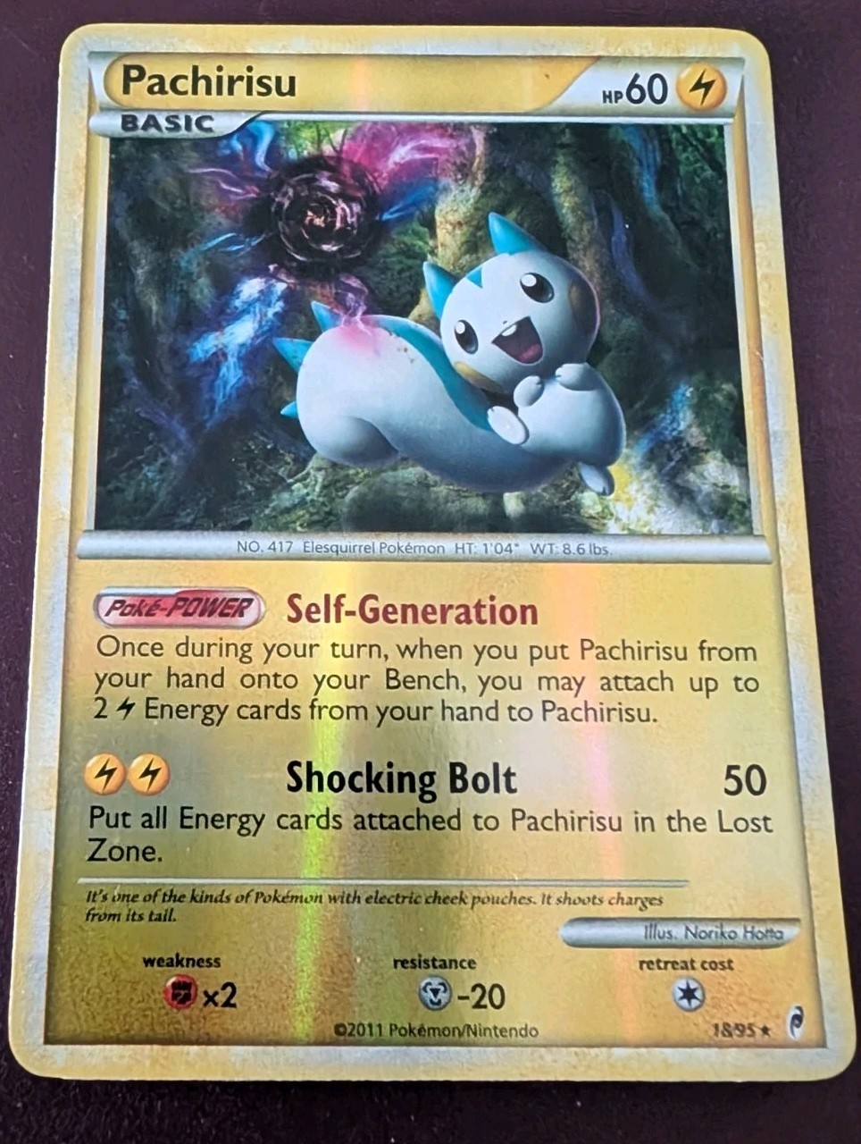 Pokemon - Pachirisu 18/95 Call of Legends Holo - LP
