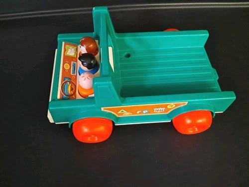 Vintage 1972 Fisher Price Little People Truck #994 And People