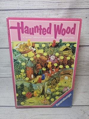 Haunted Wood Spooky Board Game by Ravensburger 1992 - Complete! - VTG Kids Game