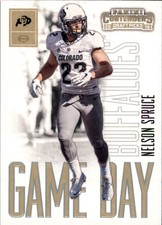 2016 Panini Contenders Draft Picks #35 Nelson Spruce Game Day Tickets