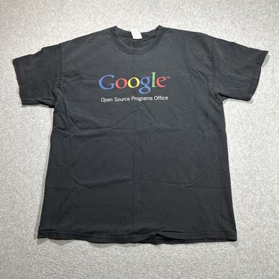Y2K Google Open Source Programs Office Graphic Shirt - Mens Size XL