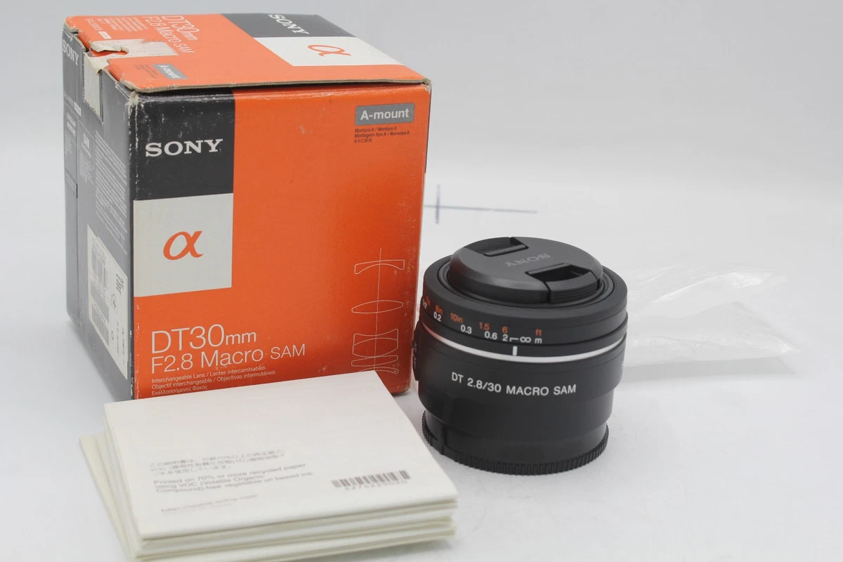 Sony DT f/2.8 Camera Lenses 30mm Focal for sale | eBay