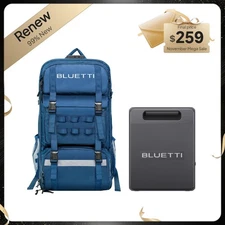 BLUETTI Handsfree 2 Backpack Power Station 700W 512Wh for Climbing/Photography