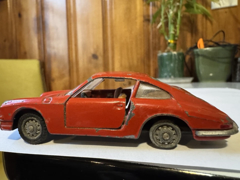 Mebetoys Diecast A-12 Porsche 912 1:43 Italy Red W/ Tan Interior Fast Ship - Image 2 of 4