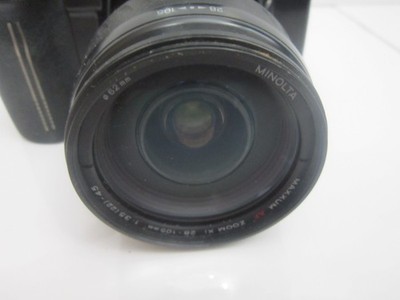Minolta 807si 35mm Film Camera with 28-105 Zoom XI Lens From JAPAN