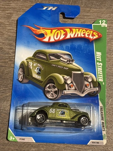 Hot Wheels 2009 Treasure Hunt - Neet Streeter Metalflake Green - 1:64 Diecast - Picture 5 of 20