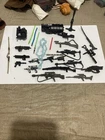 Star Wars Vintage Lot Of 40+ Weapons Accessories not repro Biker Scout Lando etc