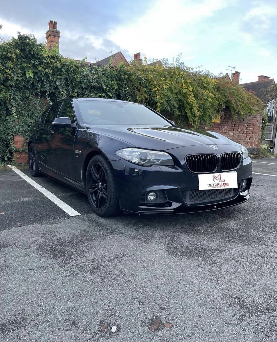BMW 5 SERIES F10 F11 GLOSS BLACK M PERFORMANCE KIT HIGH QUALITY  