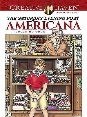 Creative Haven The Saturday Evening Post Ame- Marty Noble, 0486814343, paperback