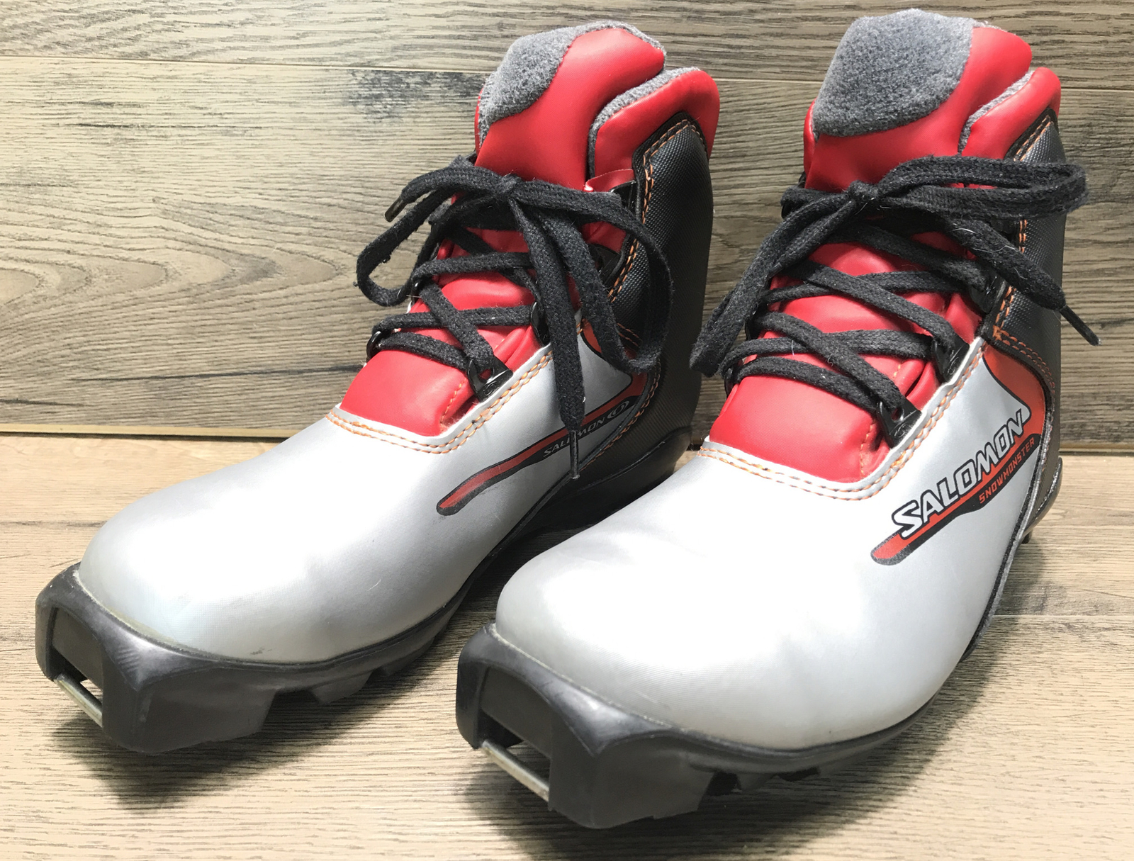 SALOMON SNOWMONSTER SCARPONI DA SCI DI FONDO BAMBINI US 4 5 SNS PROFIL