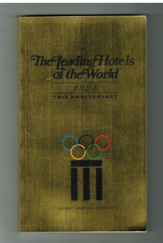 GUIDA DEGLI ALBERGHI" THE LEADING HOTELS IN THE WORLD". 70^ ANNIVERSARIO 1998 - Foto 1 di 2