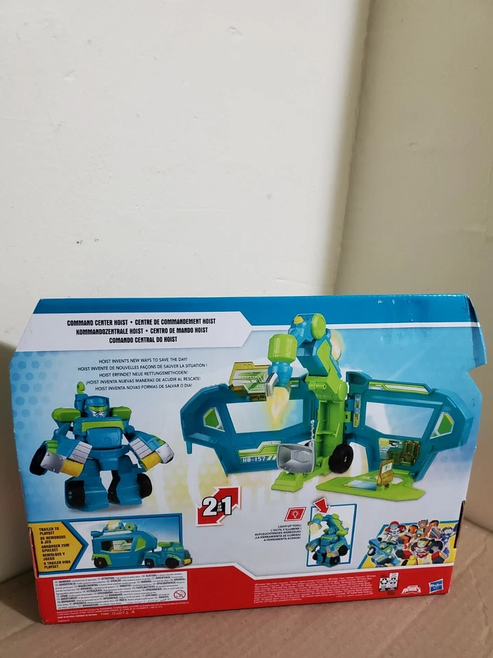 Transformers Playskool Heroes Rescue Bots Academy Command Center Hoist 4.5" Acti - Image 4 of 4