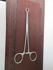 JARIT 136-181 Straight 8mm Babcock Tissue Forceps  STAINLESS STEEL 