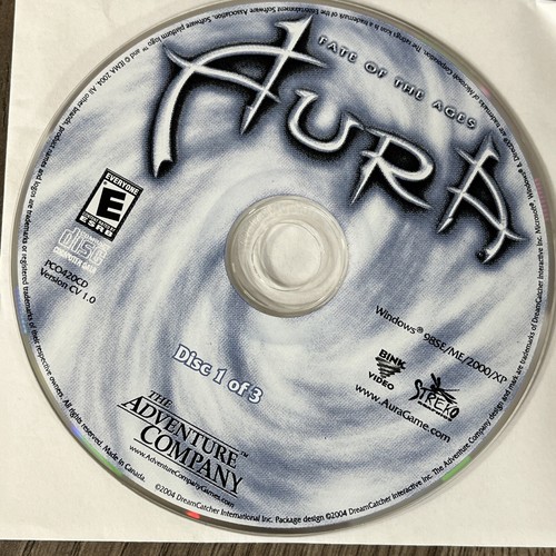 Aura: Fate of the Ages PC Video Game 2004 Adventure Company - Picture 5 of 15