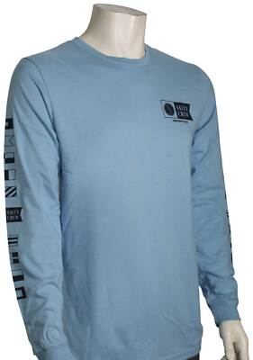 Salty Crew Alpha Premium LS T-Shirt - Marine Blue - New
