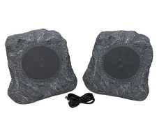 Pair of Innovative Technology ITSBO-513P5 Bluetooth Rock Speakers