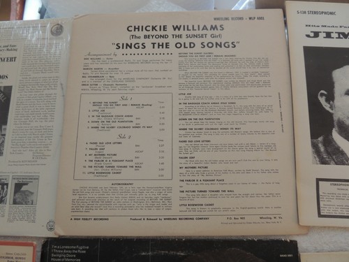 Lot of vtg Country, CHICKIE WILLIAMS, Flatt & Scruggs, Jim Reeves, Buck Owens, - Picture 11 of 12