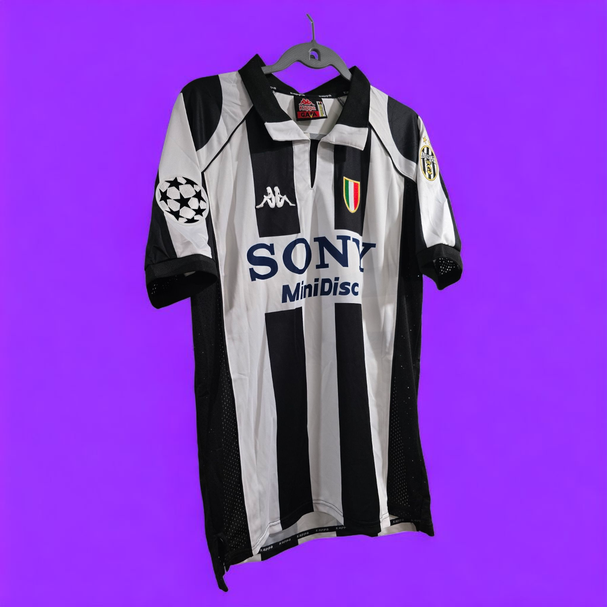 JUVENTUS FC 97-98 Home - UEFA - Football Soccer - DEL PIERO