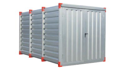 Blechcontainer, Baucontainer, Container, Lager, Garage 2/3/4/5/6m - Bild 1 von 4