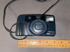 VINTAGE PENTAX IQZOOM 115-S 35MM CAMERA NO BATTERY