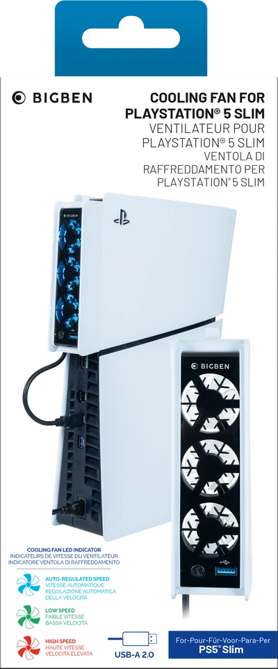 Neuer Titel: "BIGBEN PS5 Slim Slim Lüfter [white/black] 2 Speeds