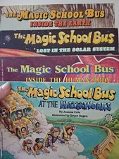 The Magic School Bus Books 4 Books From The Series 