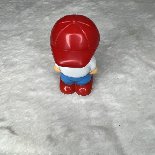 Little People Figure Man Boy Kid Toy Red Hat White Shirt Blue Pants Fisher Price - Picture 17 of 20